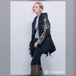 Free People Golden Quills Parka